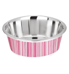 Kumar plato Rayas rosa