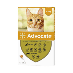 Advocate Gatos Hasta 4 kg