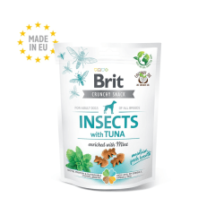 Brit Crunchy Snack Insects with Tuna 200 gr