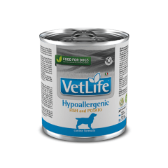 Vet Life Hipoalergenico Fish & Potato 300 grs