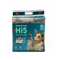 Hi5 Training pads con Carbon activo 90 x 90, 30 unidades