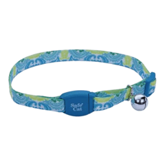 Coastal magnetic collar teal peacock