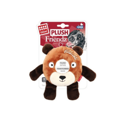 Plush Friendz Oso con forma de anillo