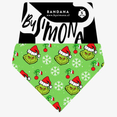 Bandana By Simona Grinch y navidad verde