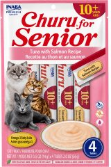 Churu cat senior 10+ atún con salmón 56 grs