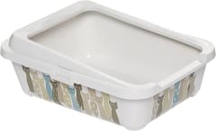 Arenero Hercules Tray grey white 51x39cm