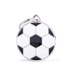 Placa My family Charms Soccer