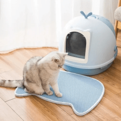 Alfombra para gatos doble capa