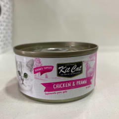 Kit cat Deboned Chicken & Prawn 80 gr