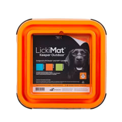 Lickimat Outdoor Keeper naranjo