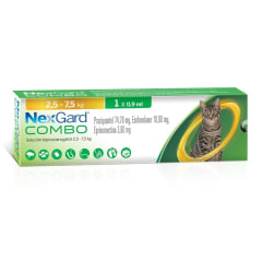 Nexgard Pipeta Gato 2,5 - 7,5 kg