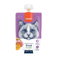 Pasta para gatos de Pato y Calabaza 90 grs