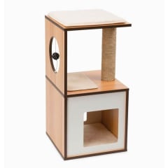 Vesper Box small Nogal