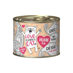 Love is Where a cat is Pollo 200 gr