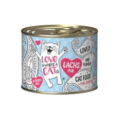 Love is Where a cat is Salmon 190 gr