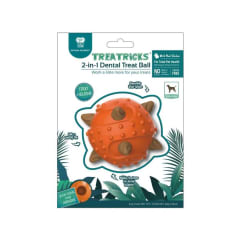 Pet treat 2 en 1 dental pelota