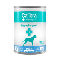 Calibra Dog Lata Hypoallergenic Insect & Salmon 400 gr