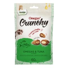Crunchy Omegas y Atun 60 grs