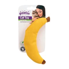 Juguete catnip plátano