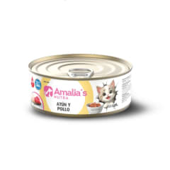 Amalia's Gatos Lata Atun Y Pollo 156 gr