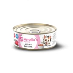 Amalia's Gatos Lata Atun Y Sardina 156 gr