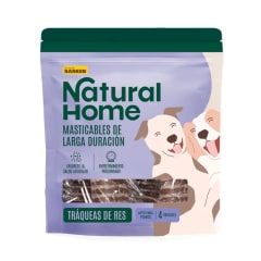 Natural Home Masticable Traqueas De Res 4 Unidades
