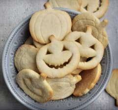 Galletas de limón Halloween