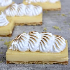 Pastel pie de limón