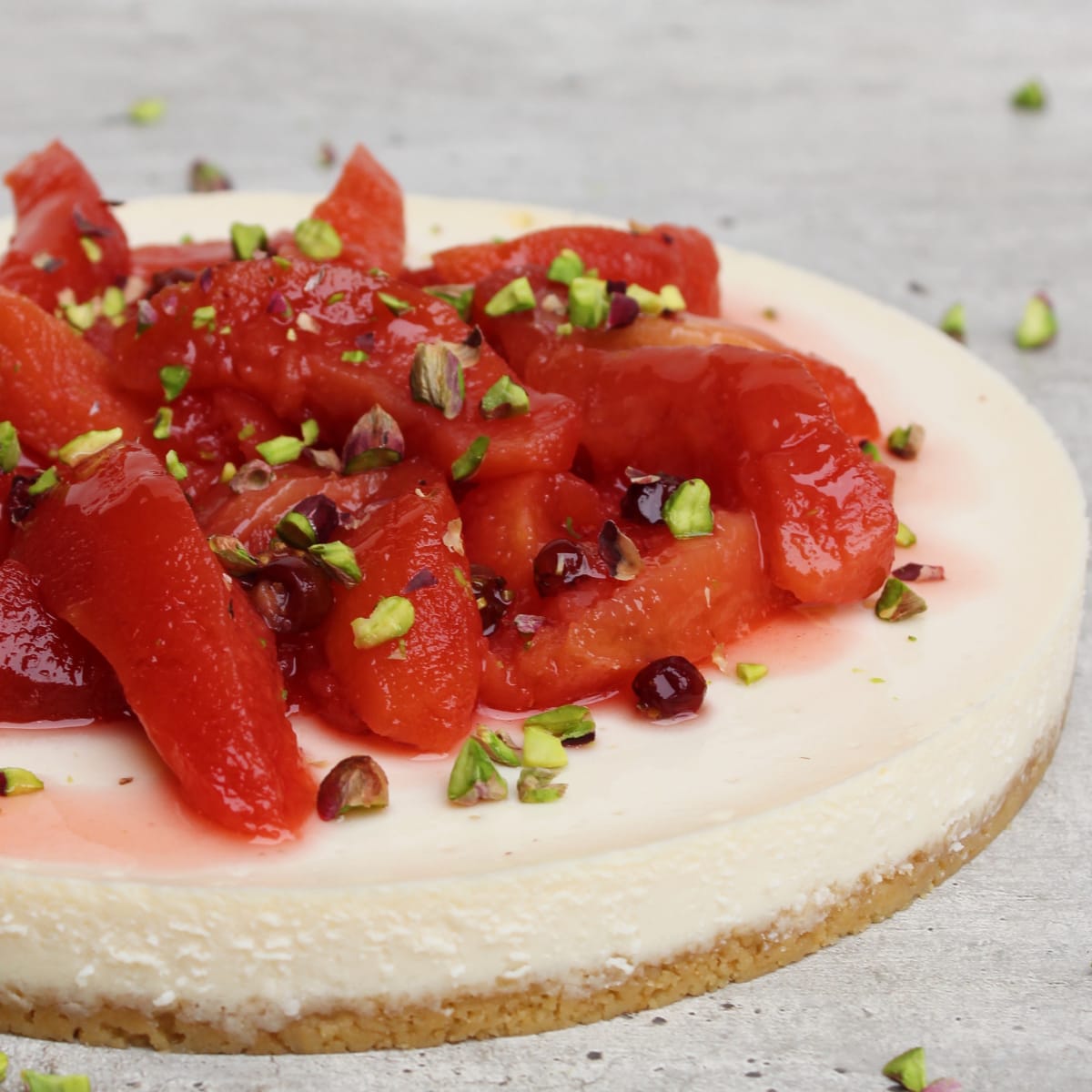 Cheesecake de membrillos acaramelados1