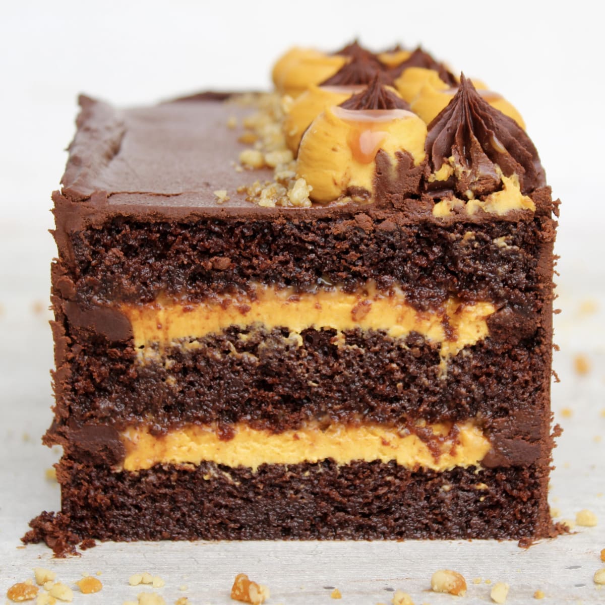 Barra chocolate , lúcuma y nuez1