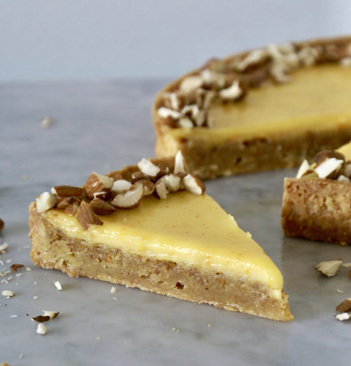 Tarta de naranja y almendras1