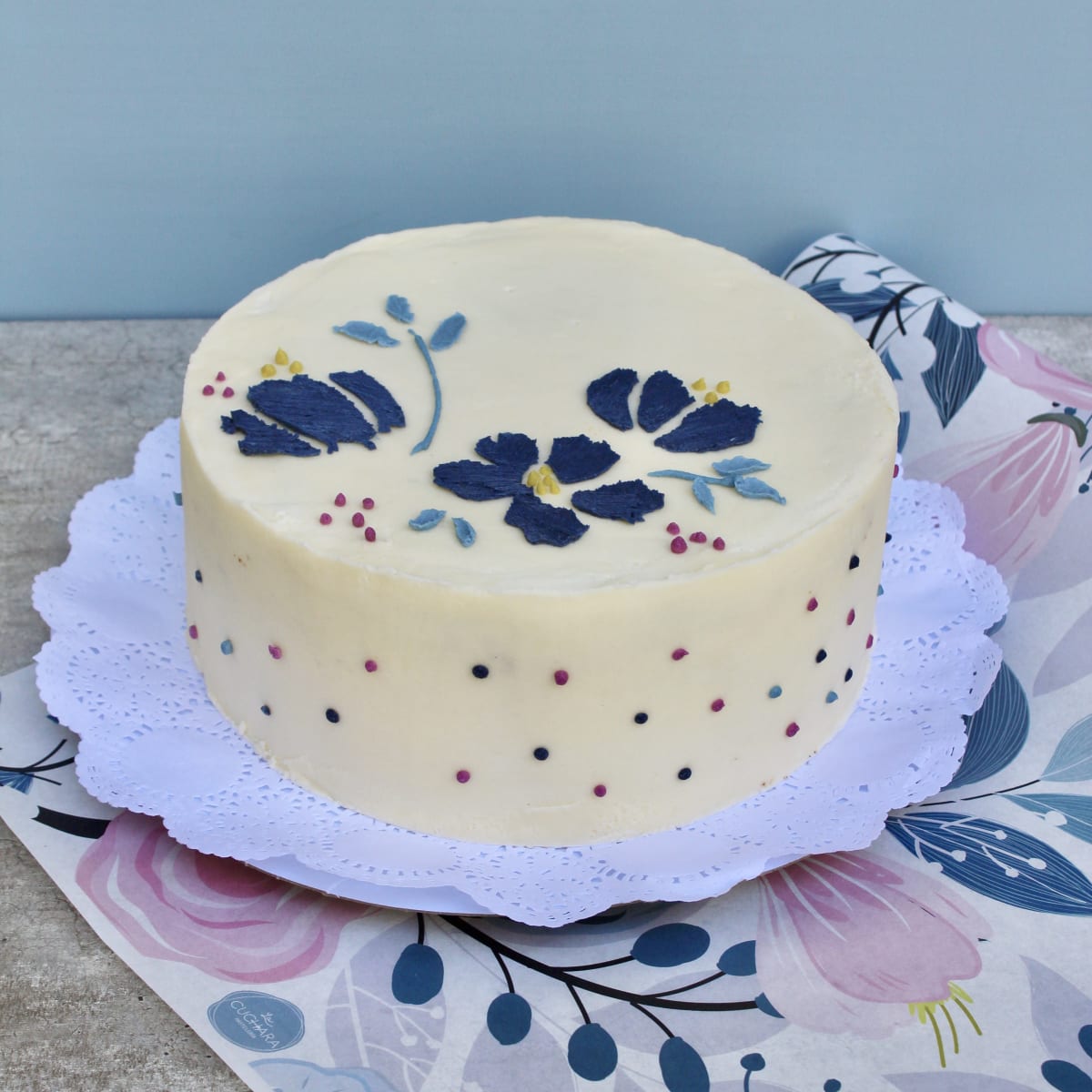 Torta de carrot cake día de la madre1