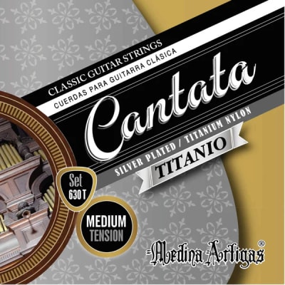 SET CUERDAS GUITARRA CLASICA MEDINA ARGIGAS CANTATA 630T1