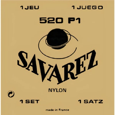SET CUERDAS GUITARRA CLASICA SAVAREZ ENTORCHADAS 520P11