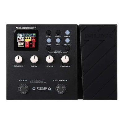 MG-300 PEDALERA PROCESADOR GUITARRA NUX1