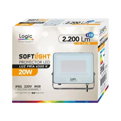 PROYECTOR LED 20W LOGIC SOFTLIGHT 6500K1