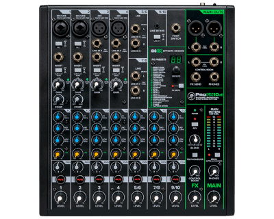 MIXER 10 CANALESA PROFX10V3 USB MACKIE1