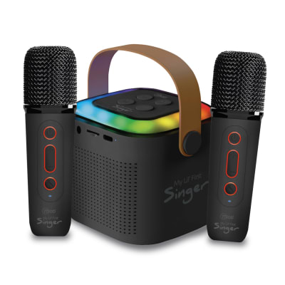 PARLANTE 2MIC MY LIL FIRST SINGER2 BLACK 09393 MLAB1
