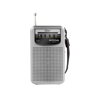 RADIO RETRO PORTATIL CF-10 SILVER MLAB1