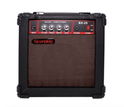 AMPLIFICADOR DE BAJO 25W MOD BX-25 SCORPION33''550BG1