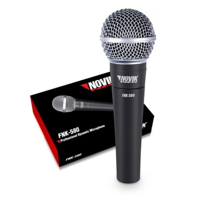 MICROFONO DE MANO NOVIK FNK 5801