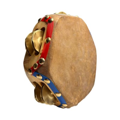 PANDERO HEXAGONAL CUEQUERO 8
