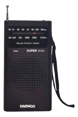 RADIO DE BOLSILLO DAEWOO AM/FM  DI-2131
