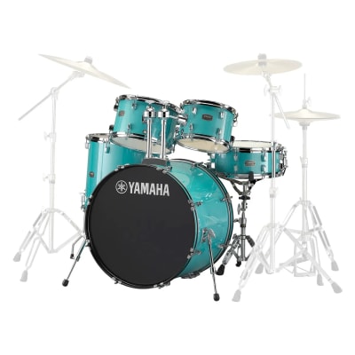 BATERIA ACUSTICA RYDEEN TURQUOISE GLITTER YAMAHA1