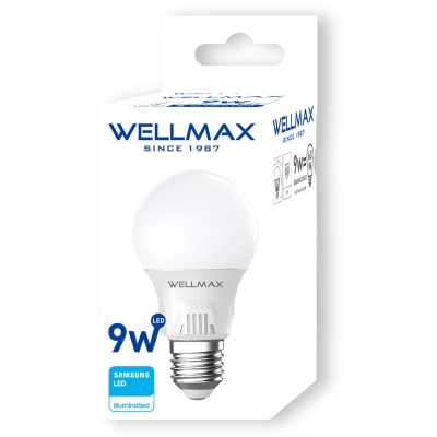 AMPOLLETA LED 9W E-27 WELLMAX FRIA1