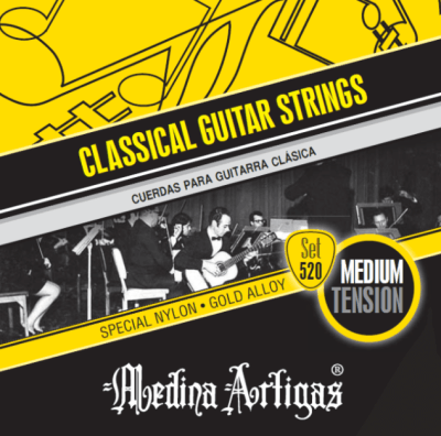 SET CUERDAS GUITARRA CLASICA MEDINA ARTIGAS 5201