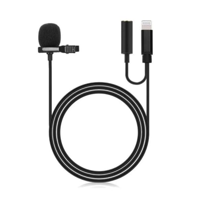 MICROFONO SOLAPA ENTRADA LIGHTNING-CABLE 1.5MT MKMC-1LG1