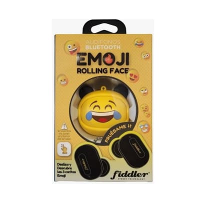 AUDIFONOS FIDDLER BT ROLLING FACE EMOJI AMARILLO  FD-G05DE1