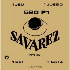 SET CUERDAS GUITARRA CLASICA SAVAREZ ENTORCHADAS 520P1