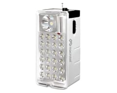 LAMPARA EMERGENCIA MACROTEL C/RADIO Y FOCO  MS-6750R